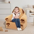 thumbnail image 5 of Home Decor Folding Children'S Sofa Backrest Armchair 2 In 1 Folding Children'S Sofa Cute Cartoon Lazy Sofa Baby Chairs Comfy Foldable Couch & Reading Chair Without Padding Or Padding Core Sofa Cover, 5 of 5