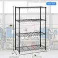 thumbnail image 6 of BestOffice 4 Shelf Wire Shelving Metal Large Storage Shelves Heavy Adjustable Utility Commercial Grade Steel Layer Shelf, 6 of 7