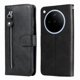 thumbnail image 1 of Estuche de Cuero PU con Cierre para OPPO Find X8 Pro , Funda Protectora con Billetera y Correa, 1 of 6