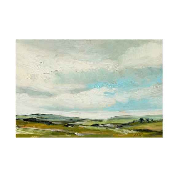 Canvas Wall Art - Rebecca Fox 'Countryside' Wall Art for Living Room, Bedroom, or Office Décor by Trademark Fine Art - 19 x 12 Inches