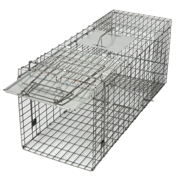 ZENY 32" L Humane Live Animal Trap Cage for Raccoons, Cats, Opossums, Stray Cat, Squirrel