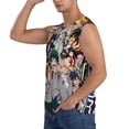 thumbnail image 3 of Mha Boku no Hero Academia Men's Tank Top Lightweight Summer Sleeveless Tee Shirt Muscle Tank Tops Workout T-Shirts Casual Athletic Undershirts, 3 of 7