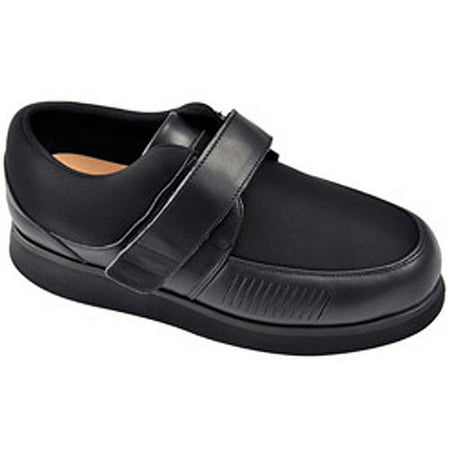 Apis Mt. Emey 728-E Men's Bunion Edema Casual Shoe: 17 XX-Wide (6E) Black (Best Shoes For Bunions Mens)