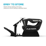 Playseat® Evolution PRO Actifit™ Lightweight Carbon Quality Steel Racing Simulator Cockpit Video Game Chair, Black