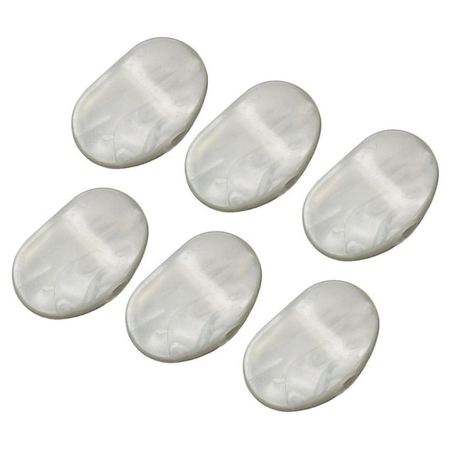 6 Piezas Perlas Afinadoras De Guitarra Blanco Yuyangstore Botón de la clavija de afinación de la guitarra