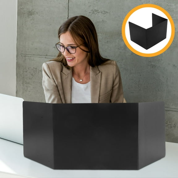 2pcs Desk Dividers For Students Waterproof Plastic Privacy Shield Folders Study Privacy Folders For Students Desks Teacher Supplies Classroom Must Haves