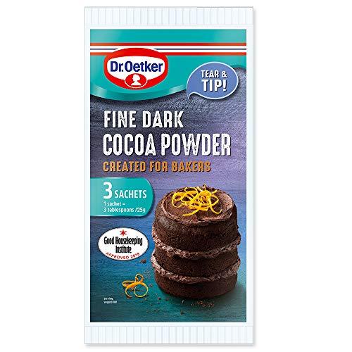 Dr. Oetker Home Baking Baking Ingredients Fine Dark Cocoa Powder