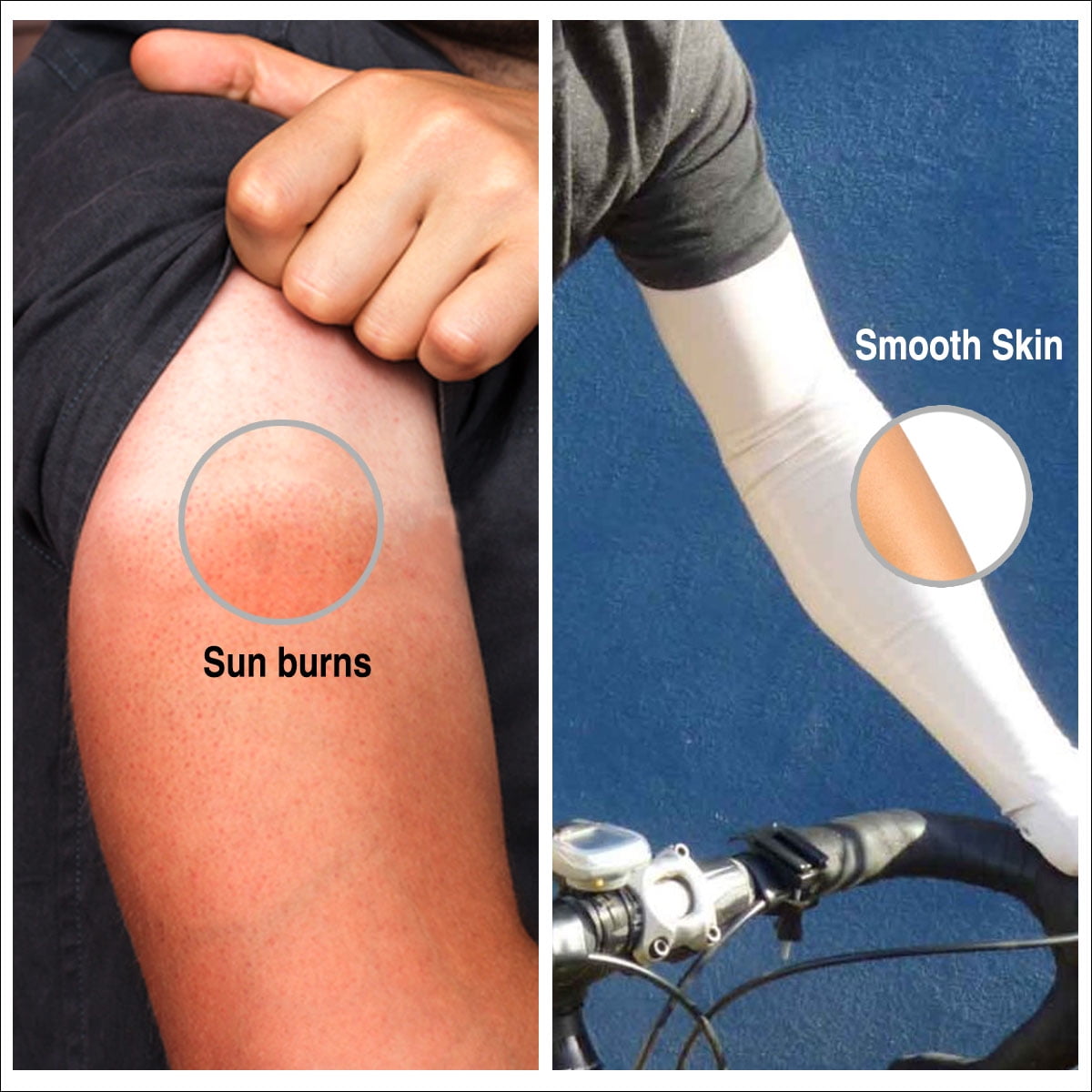Cycling Baseball ZeeDix 8 Pairs Sun Long Sleeves UV Protection Cooling Arm Sleeves-Thumb Hole Sun Sleeves Cover for Running Hiking,Golf Outdoors Sports Gardening Biking