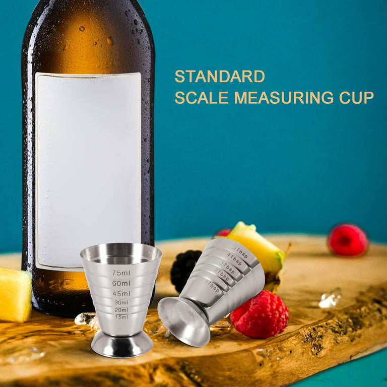 Measuring Shot Cup Ounce Jigger Bar Cocktail Liquor Measuring Cup 