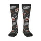 thumbnail image 1 of Fotbe Japanese Sushi Hashi Calcetas Divertidas Estampadas para Hombre y Mujer, Calcetas de Algodón hasta la Rodilla para Caminar, Correr, Enfermería y Embarazo, 1 of 6