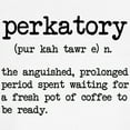 thumbnail image 3 of CafePress - Perkatory T Shirt - 100% Cotton Ringed T-Shirt, 3 of 4
