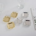 thumbnail image 4 of 20Pcs Mini Gold Storage Tray Silver Cake Fruit Plate Jewelry Display Plastic Tray Party Sushi Plate for Home Decor Sauce Dish Gold B, 4 of 6