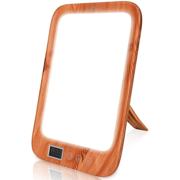 Easy@Home Luminous Light Therapy Lamp, UV-Free LED Sun Lighting for Mood and Sleep Support