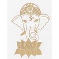 thumbnail image 3 of Varacek, Pam 15x18 Black Modern Framed Museum Art Print Titled - Golden Elephant Lotus, 3 of 5