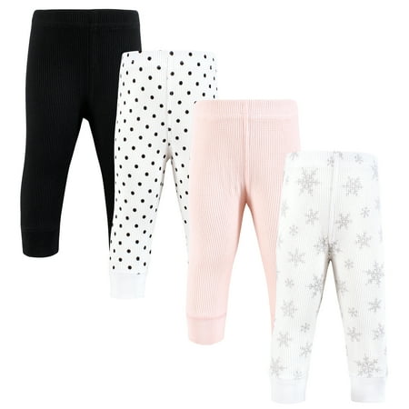 

Hudson Baby Infant Girl Thermal Tapered Ankle Pants 4pk Snowflake 18-24 Months