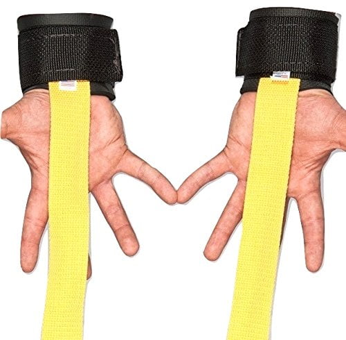 Haulin' Hooks USA Made! Weight Lifting Straps 650# Pull Rated Plush Wrist!