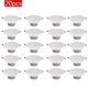 thumbnail image 4 of Toystoory 9 * 3W LED Downlight blanco Lente plana Foco de luz de techo empotrado Blanco frío AC 100-245V Iluminación y accesorios No.2 Toystoory HA024808-02, 4 of 6