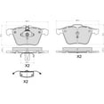 thumbnail image 6 of Winstop Brake Pad Set, Front WS.1240.0.M, Jaguar S Type 2008-2006, 6 of 6