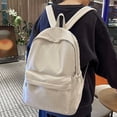 thumbnail image 6 of XINXIAOO Korean Style Checkered Backpack, Large Capacity Casual Bookbag for Junior & Senior High School, 6 of 6