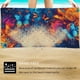thumbnail image 5 of Toalla de Playa de Terciopelo, Manta de Secado Rápido de Microfibra de Doble Cara, Chal de Natación Superabsorbente, Tapiz Multicolor, Ideal para Picnic, Piscina y Playa, Ideal para Adultos y Adolesc, 5 of 6