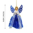 thumbnail image 3 of Christmas Tree Topper Angel Treetop Featuring Hanging Rope for Elegant Holiday Decorations and Festive Tree Ornamentation, 3 of 4
