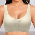 thumbnail image 5 of XFHLMJFF Women's Bras Soft Cozy Casual Comfortable Adjustable No Underwire Seamless Lightweight Underwear, 5 of 5