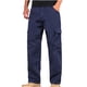 thumbnail image 1 of Pantalones largos para hombre, pantalones de algodón, color liso, multibolsillos, pantalones cargo, pantalones de trabajo, pantalones cargo casuales, pantalones de pierna recta, pantalones vaqueros, p, 1 of 7
