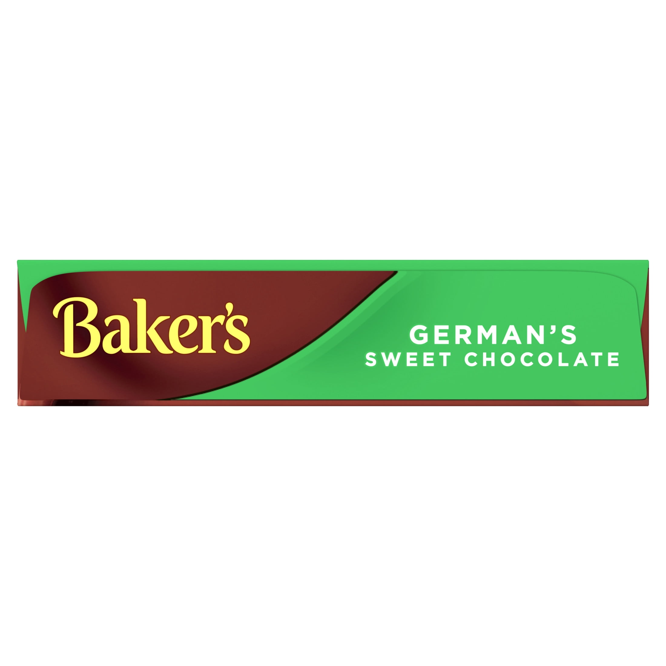 Baker's German's Sweet Chocolate Premium Baking Bar with 48% Cacao, 4 oz Box