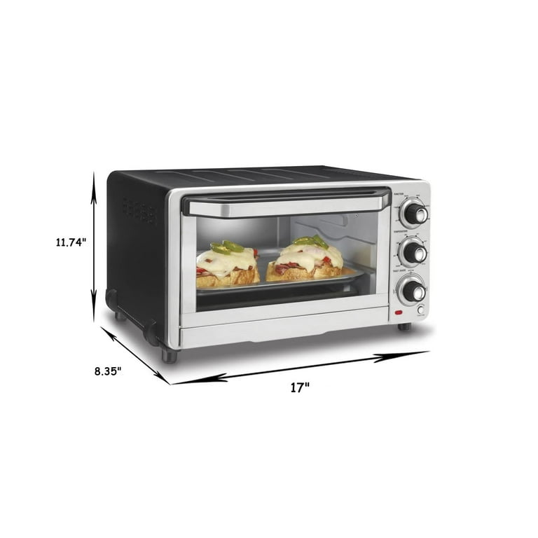 Black & Decker Countertop Toast-R-Oven TRO490B 4 Slice Broiler BAKE BROIL  TOAST