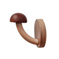 thumbnail image 2 of Ganchos de pared de madera con forma de percha, bonitos y decorativos, modernos, para puerta trasera de dormitorio Marrón, 2 of 9