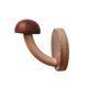 thumbnail image 2 of Ganchos de pared de madera con forma de percha, bonitos y decorativos, modernos, para puerta trasera de dormitorio Marrón, 2 of 9