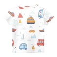 thumbnail image 5 of VOAVEKE T-Shirt d'Été Uni pour Tout-Petits, Haut Décontracté pour Enfants, T-Shirt Tendance pour Enfants, T-Shirt Imprimé Col Rond Confortable, Blouse à Manches Courtes Décontractée, 5 of 5