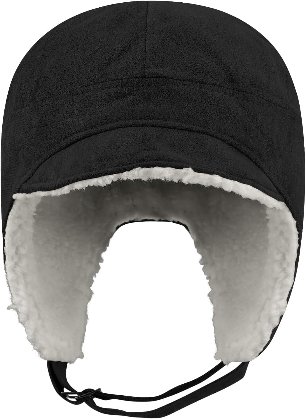 YooGuoGuo Winter Hat with Soft Short Brim Russian Trapper Hat Winter Trooper Hat Ear Flaps Ushanka Snow Skiing Eskimo Hat Cap