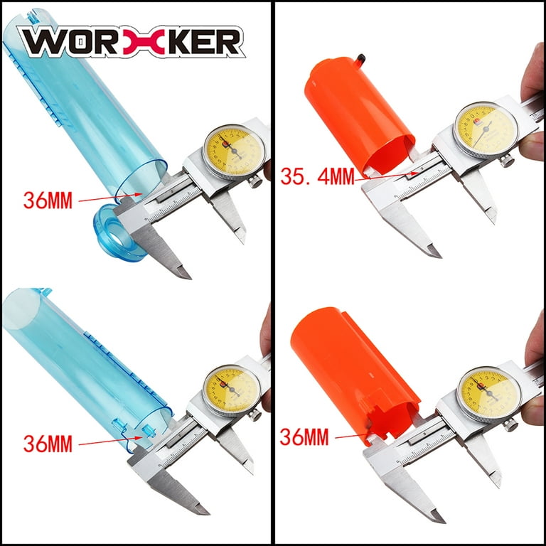 Worker Plunger Tube Metal for Longshot / Terminator (Two Color Options –  Out of Darts