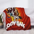 thumbnail image 3 of Looney Tunes Flannel Blanket Cozy Ultra-Soft Micro Throw Blanket For Bed Sofa Couch Car Office Camping Travel All Season Fleece Blanket 50"x40", 3 of 8