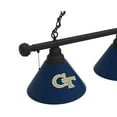 thumbnail image 2 of Georgia Tech 3 Shade Billiard Light with Black Fixture, 2 of 5