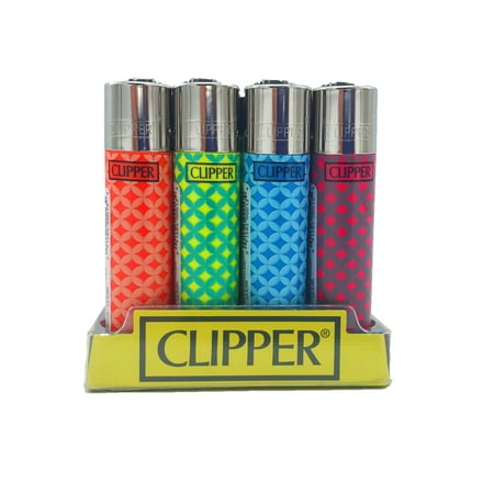 Clipper CP-11 Neon Diamond Design Lighter