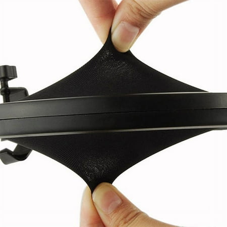 INTBUYING 6" Double Layer Studio Microphone Wind Screen Mask Pop Filter Mask Shield for Any Dual Layered Wind Pop Screen