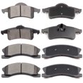 thumbnail image 2 of Brake Pads, ECCPP 8pcs Ceramic Disc Brake Kits fit for 1999-2004 for Jeep Grand for Cherokee, 2 of 5
