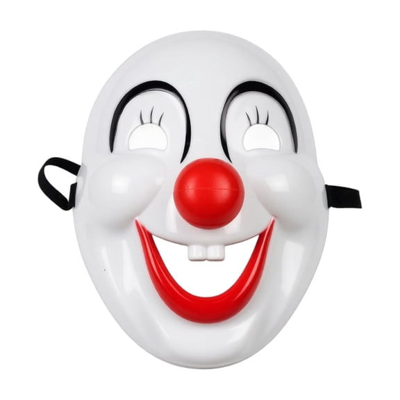 Masquerade Mask Halloween Clown Design 1 Pack Accessory for Themed Parties Stage Performances Trick Or Treat Events