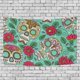 thumbnail image 1 of Tapiz de Calavera Y Flores ABPHQTO 100x150 cm, 1 of 4