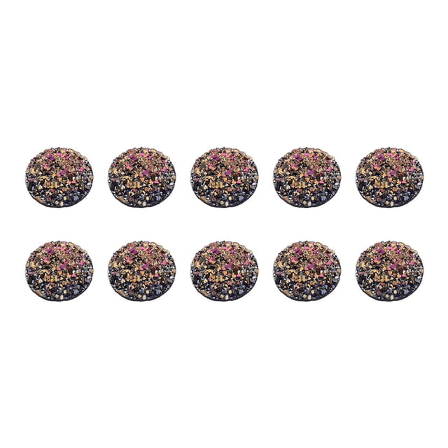 Cabujones de resina Minnieouse 100 piezas Color sólido accesorio decoración artesanal DIY AP010753-03B