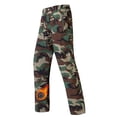 thumbnail image 4 of Breezora Mens Winter Work Pants Fleece Lined Thermal Ripstop Cargo Trousers with Pockets Windproof Warm for Outdoor Tactical Activities M Size Light Yellow, 4 of 5