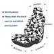 thumbnail image 3 of Balery Seamless Pattern Cute Panda Funda de Asiento para Auto con Diseño - Cubierta Frontal Suave y Transpirable con Protector Antideslizante- 1 Unidad, 3 of 5