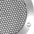 thumbnail image 3 of 2X Aluminum Car Tweeter Speaker Grill Cover, 4 Inch, Full Metal Mesh Grille for Audio Enhancement Silver, 3 of 4