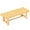 Natural Wood, variant on Outsunny 43.25" Outdoor Wood Garden Bench Double Seat Natural