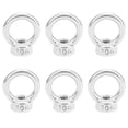 thumbnail image 1 of Lifting Eye Nut,10PCS M6 Lifting Eye Stainless Steel Eye Nuts Lifting Nut Exquisite Design, 1 of 14