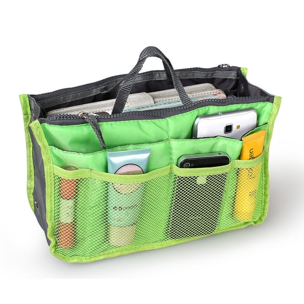 iMounTEK Purse Organizer Insert for Handbags, Tote Bag Organizer Insert, Green