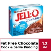 (4 pack) (4 Pack) Jell-O Instant Sugar-Free Fat-Free Chocolate Pudding & Pie Filling, 1.3 oz Box