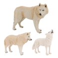 thumbnail image 1 of Animal Wolf Toys Realistic Forest Animal Wolf Figures Toy Set Educational Wolf Playset Model Figurines Collection Gift, 1 of 8